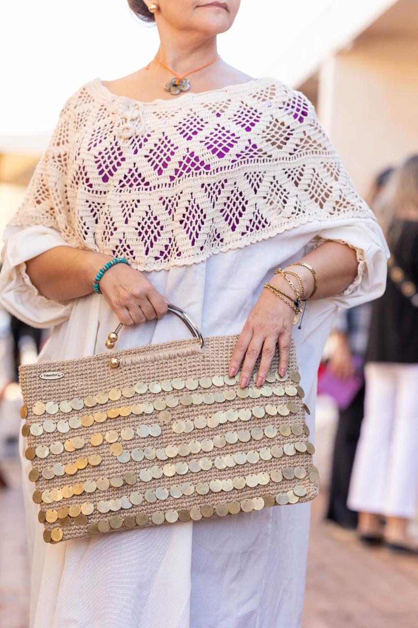 Gold Sequins Bag